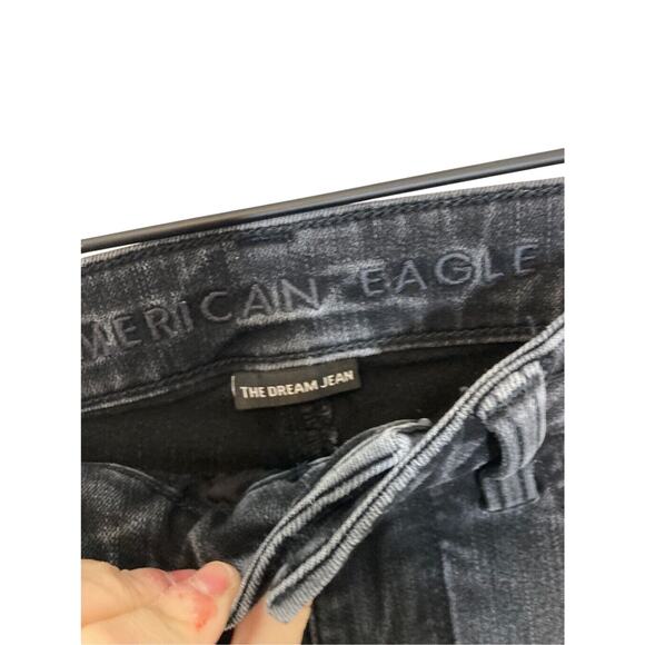 American Eagle 000R Kidcore The Dream Team Punk Black GotJeans - Picture 3 of 6
